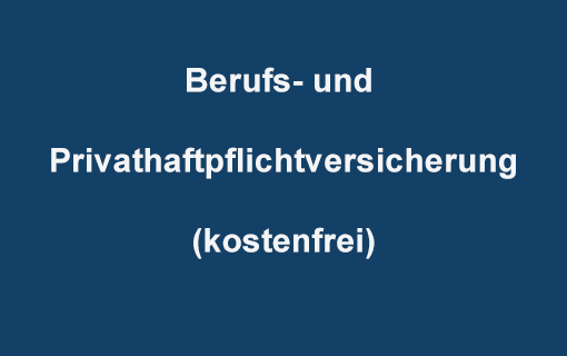 Berufs- und Privathaftpflichtversicherung